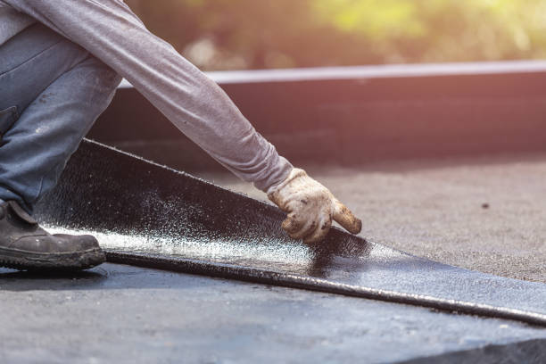 Professional Crawl Space Encapsulation technician working in Menasha, WI